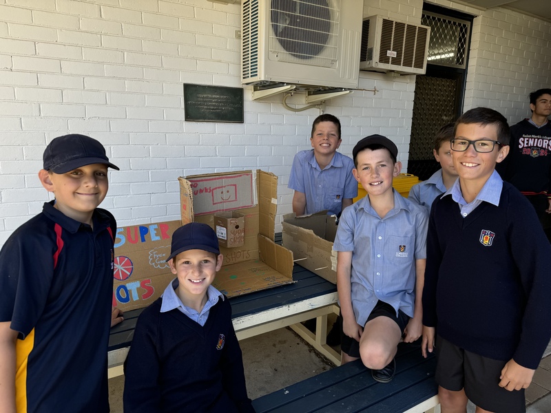 DESIGN + TECH > Students had fun testing the arcade games they made in Design and Technology.