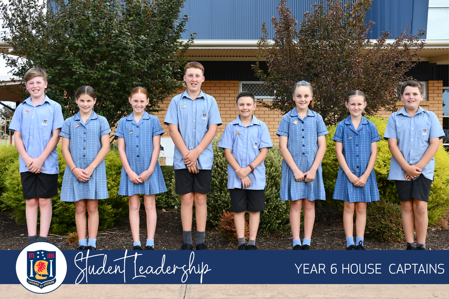 Year 6 House Captains