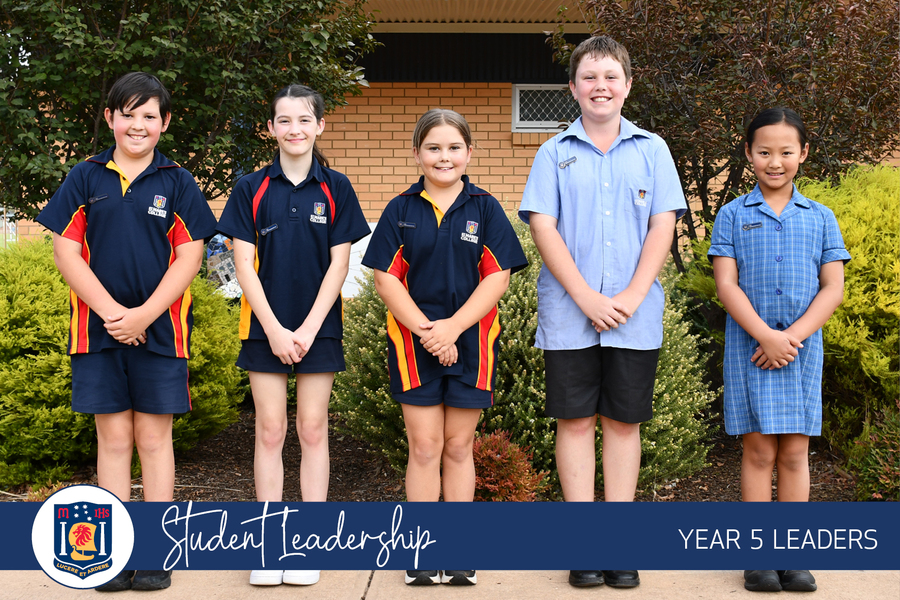 Year 5 Leaders (absent Luke)