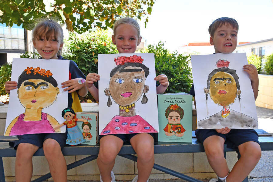 ART > 2 Blue have been inspired by Frida Kahlo and her art! 