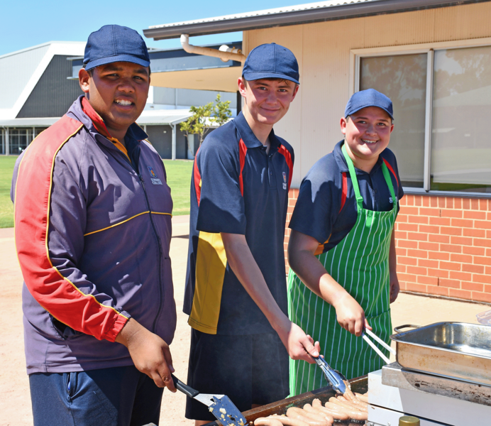 YEAR 9 > Group fundraisers for Project Compassion.