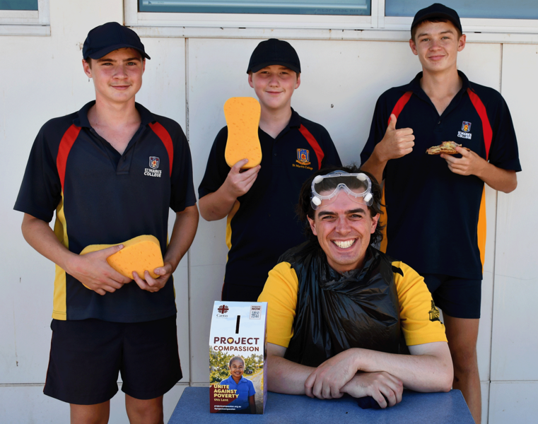 YEAR 9 > Group fundraisers for Project Compassion.