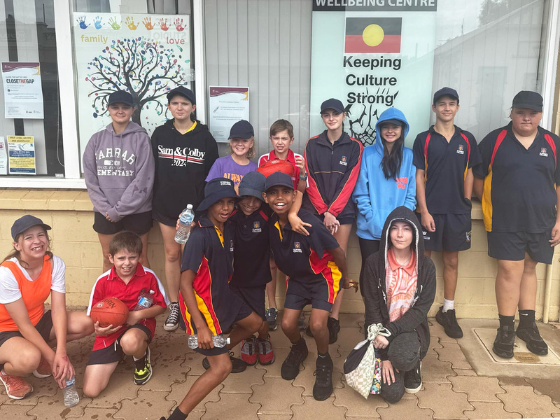 Attending the Port Pirie Close the Gap celebrations.