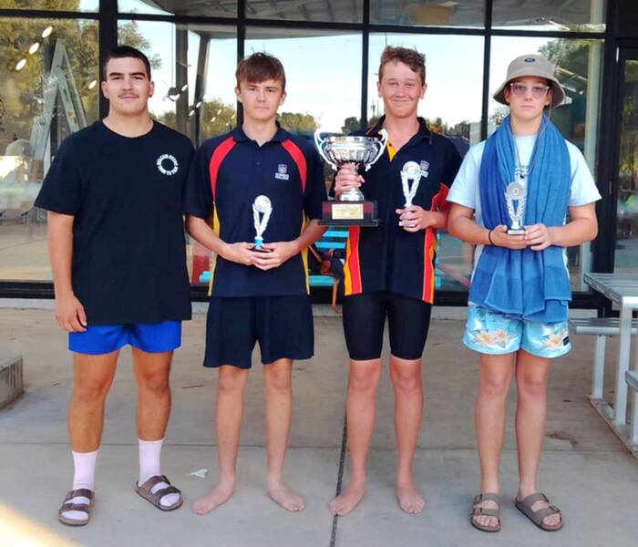 JB Shackell Cup swimmers 