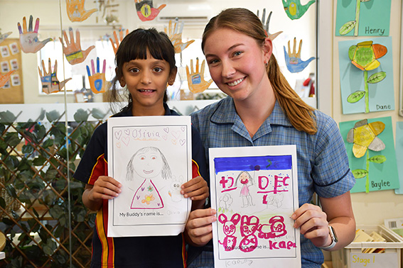 BUDDIES > Drawing portraits of our Buddies.
