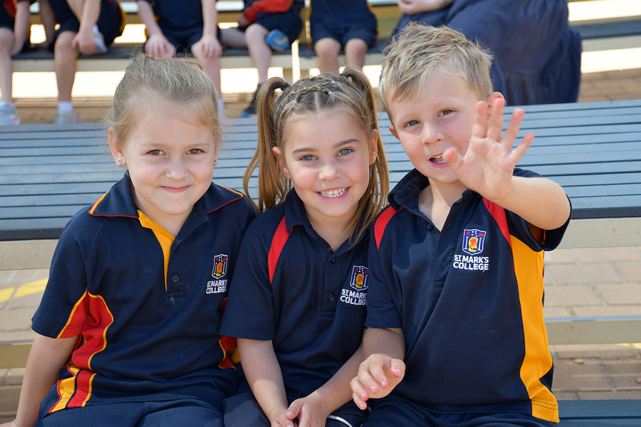 BUDDIES > Waiting for the Year 12s to arrive.
