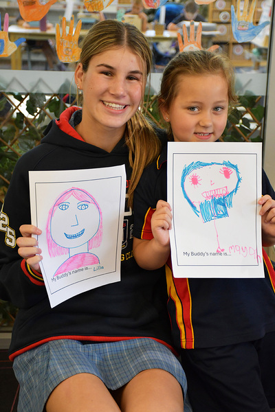 BUDDIES > Drawing portraits of our Buddies.
