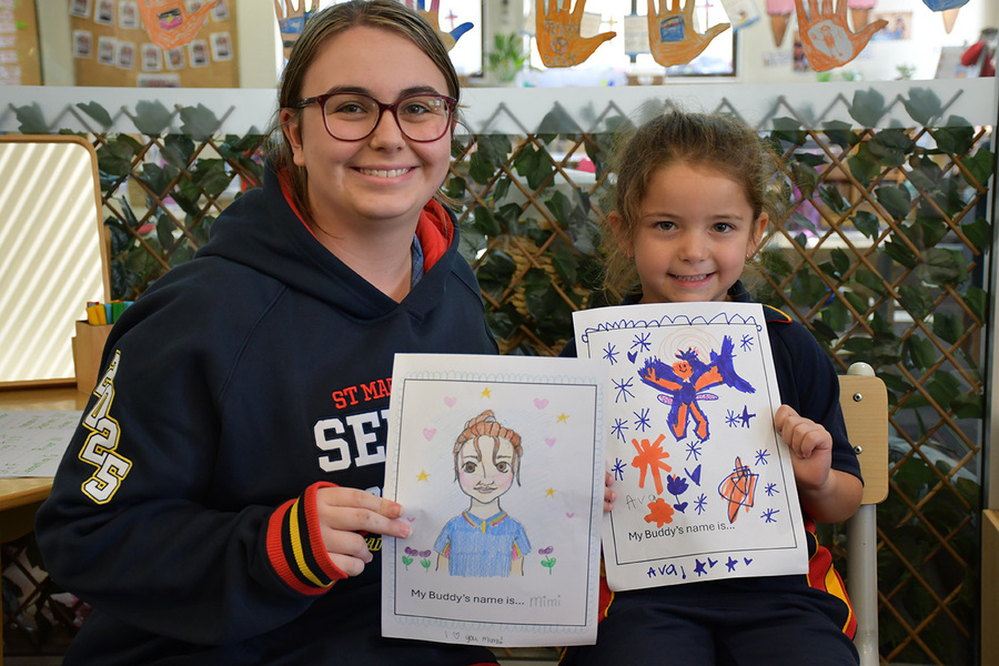 BUDDIES > Drawing portraits of our Buddies.