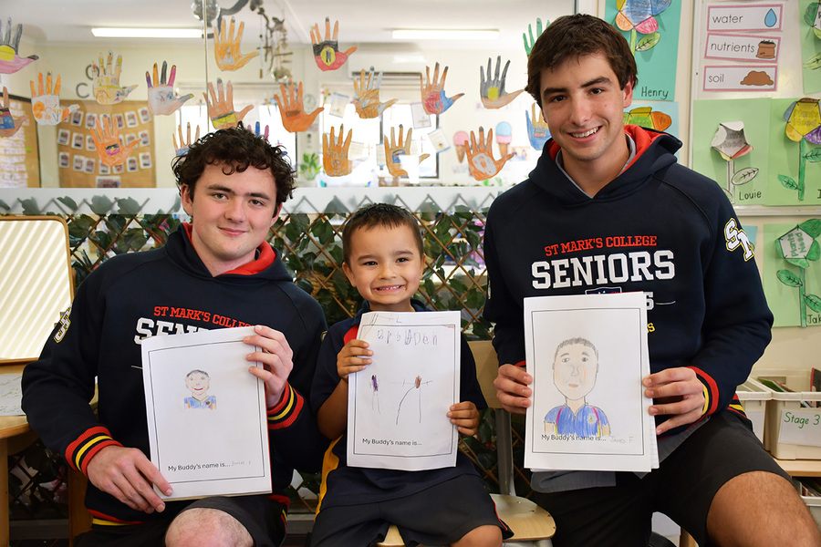 BUDDIES > Drawing portraits of our Buddies.