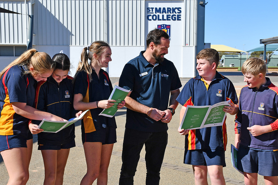 CAREERS > Year 8s began the term with a River Journey presentation from Flinders University