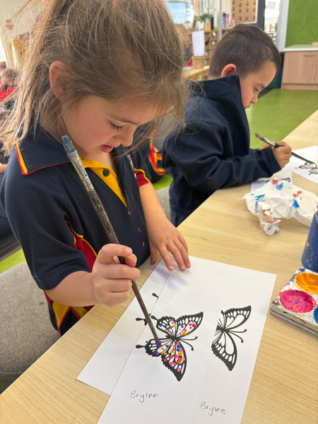STORYTIME > Reception students enjoyed a range of activities after reading 'The Truck Cat' as part of National Simultaneous Storytime 2025.