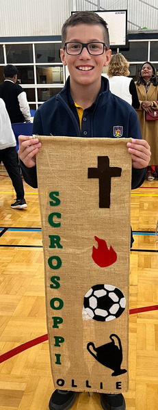 CONFIRMATION > Banner making ready for the sacrament of Confirmation.