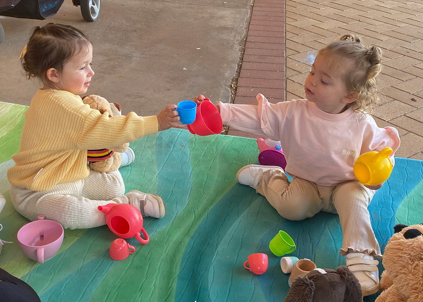 PLAYGROUP > Mini Mark's fun with a Teddy Bears Picnic!