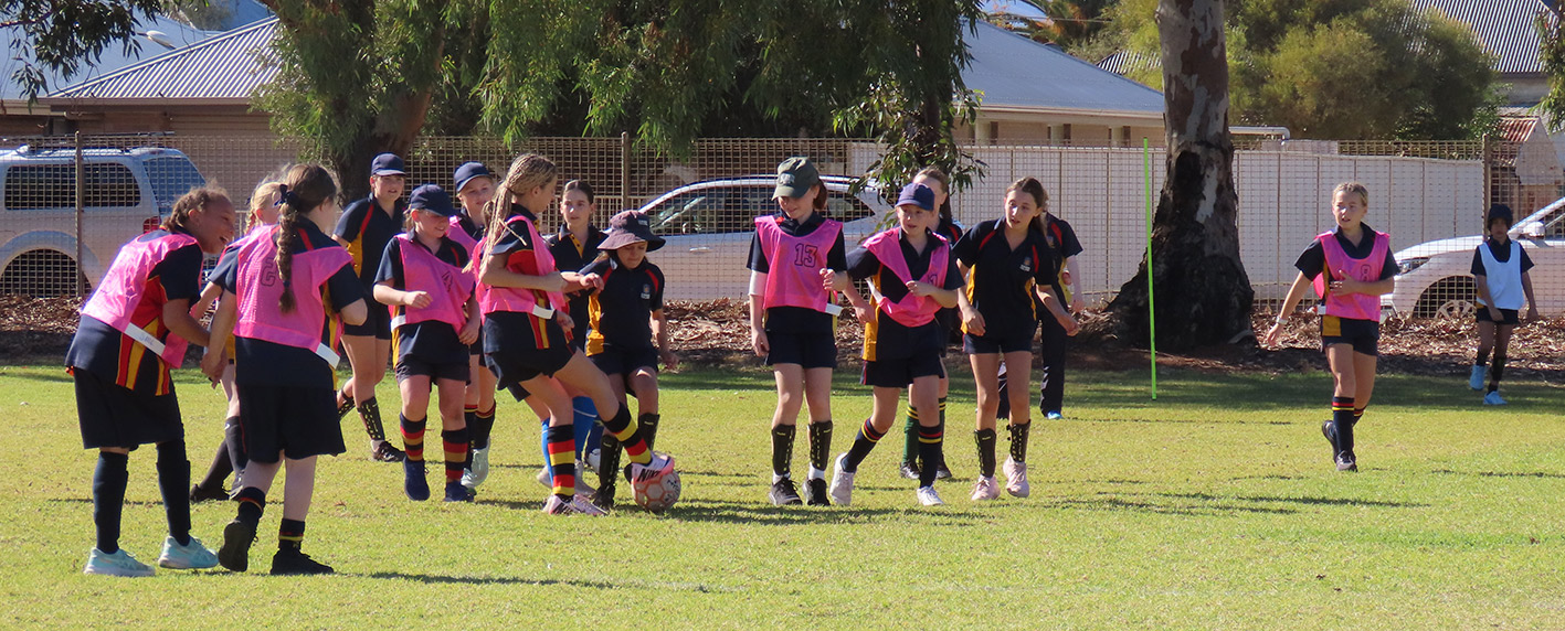 INTERSCHOOL > Our Year 5 and 6 students enjoyed participating in the Interschool Soccer Carnival.