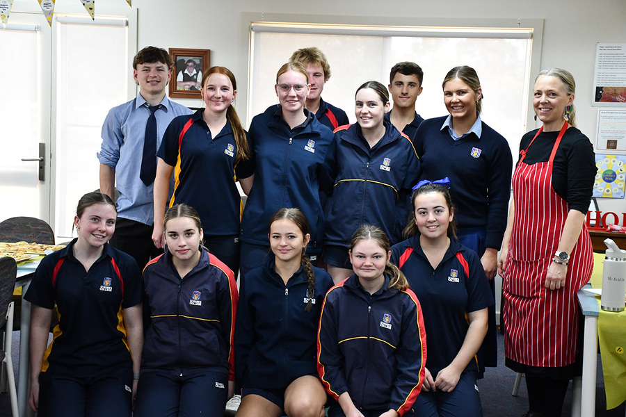 HOSPITALITY > Year 11 students created a delicious lunch to raise money for the Cancer Council through Australia's Biggest Morning Tea.