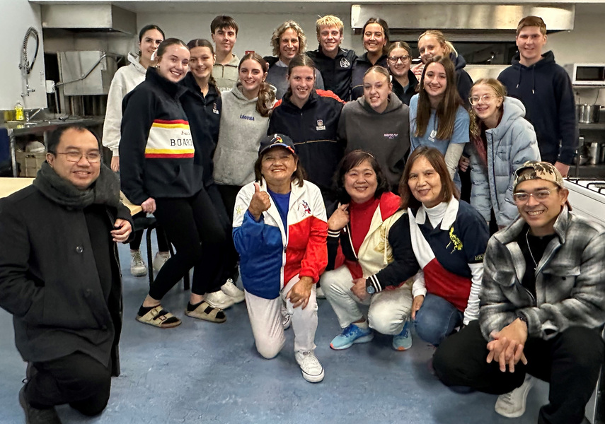 IMMERSION > The count-down is on for our senior secondary students who travelling to the Philippines in the July school holidays ✈️ We are grateful to our local Filipino community who taught our students about cooking their cuisine!