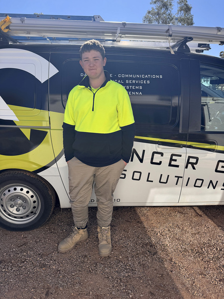 WORK EXPERIENCE > Liam at Spencer Gulf Solutions.