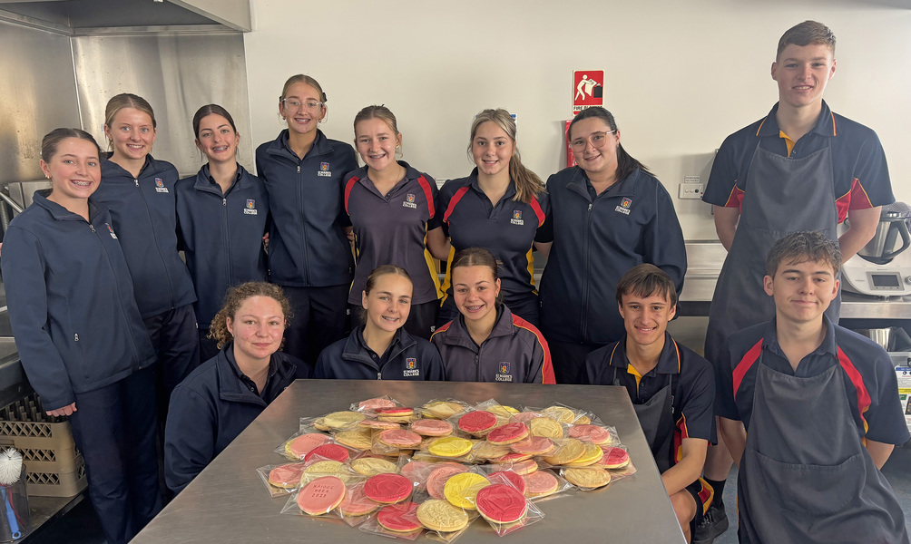 HOME EC > Making delicious cookies for NAIDOC Week